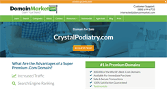 Desktop Screenshot of crystalpodiatry.com